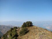 Uzbekistan hiking trekking in Ugam-Chatkal national park to mountain Patandazboshi peak 