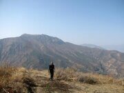 Uzbekistan hiking trekking in Ugam-Chatkal national park to mountain Patandazboshi peak 