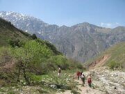 Uzbekistan hiking trekking in Ugam-Chatkal national park to Paltau valley