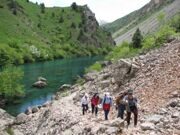 Uzbekistan mountain May 2018 hiking to Urungach lake in Ugam-Chatkal national park