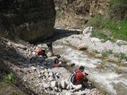 Uzbekistan hiking trekking in Ugam-Chatkal national park to Paltau valley river