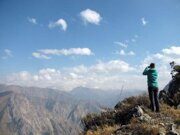 Uzbekistan hiking trekking in Ugam-Chatkal national park to mountain Patandazboshi peak 